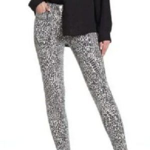FRAME Animal print Le High Skinny pant NEW